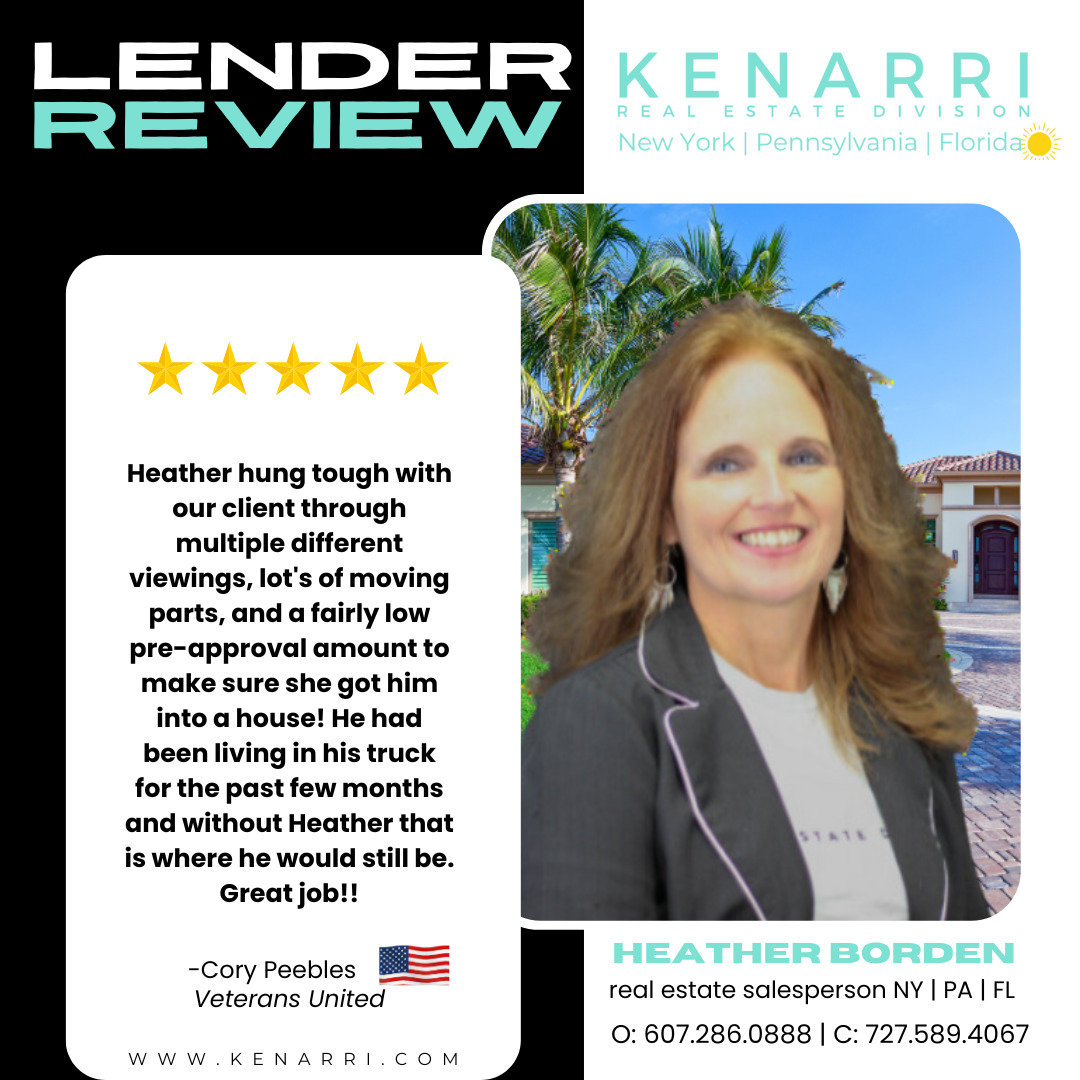 Lender review- Cory